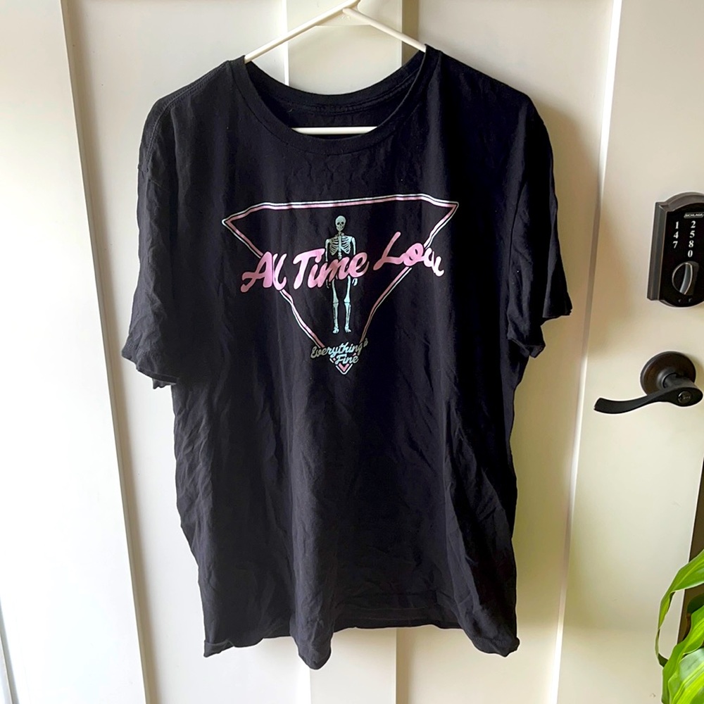 All Time Low Everything Is Fine Skeleton t-shirt